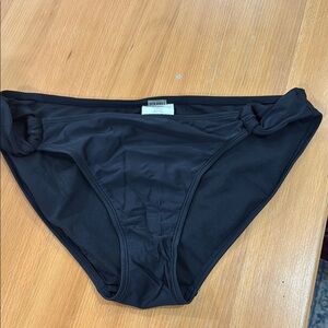 Women's Black Swim Bottoms